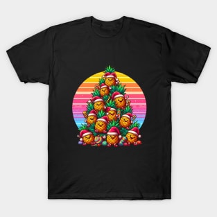 Pineapple Christmas Tree T-Shirt